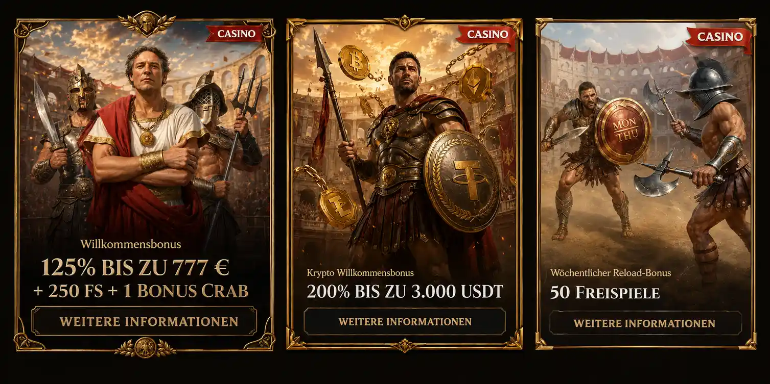 Lanista casino bonus 125% fino a 777 euro con 250 giri gratuiti